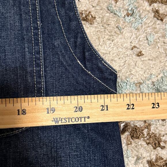 NWT Marithe Francois Girbaud MFG Denim Vest Size Large 90s - Picture 8 of 9